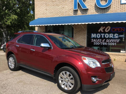 2010 Chevrolet Equinox for sale at K O Motors in Akron OH