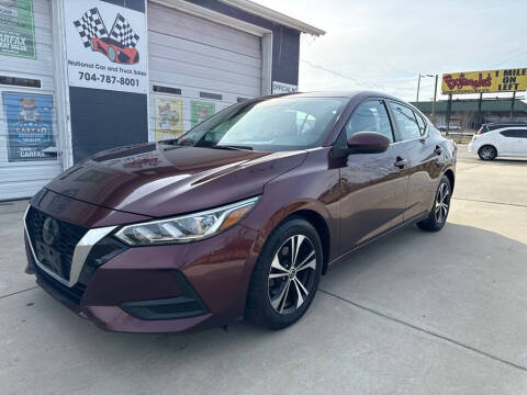 2021 Nissan Sentra for sale at NATIONAL CAR AND TRUCK SALES LLC in Concord NC