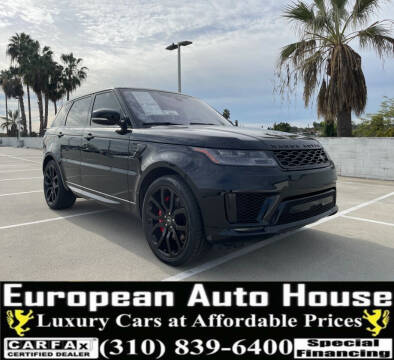 2018 Land Rover Range Rover Sport for sale at European Auto House in Los Angeles CA