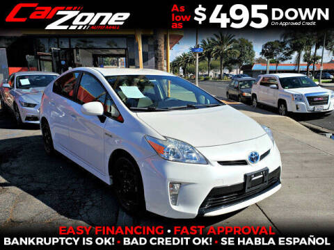 2013 Toyota Prius for sale at Carzone Automall in South Gate CA