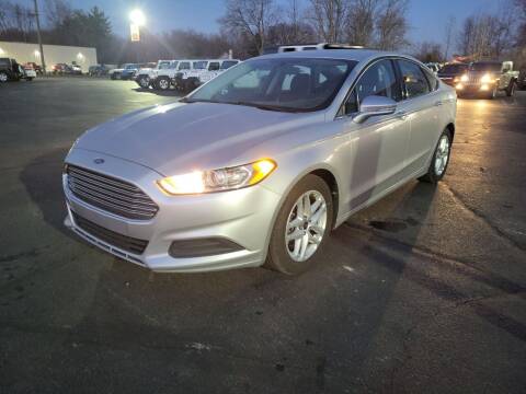 2015 Ford Fusion for sale at Cruisin' Auto Sales in Madison IN