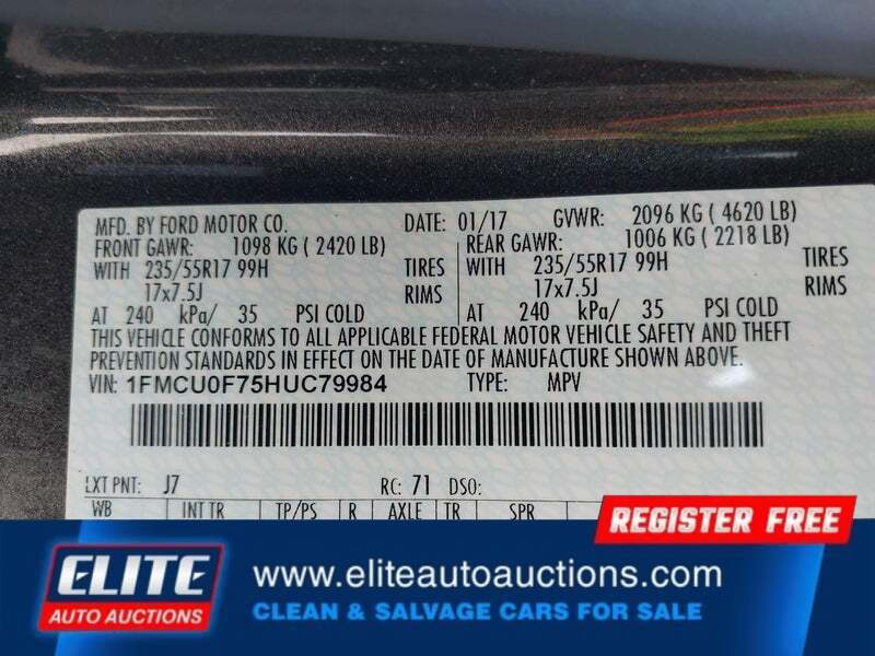 2017 Ford Escape S