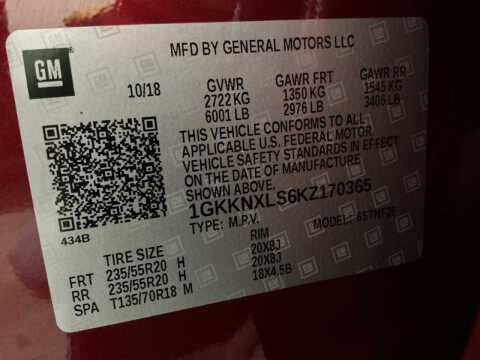 2019 GMC Acadia Denali