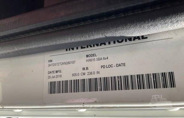 2019 International HX