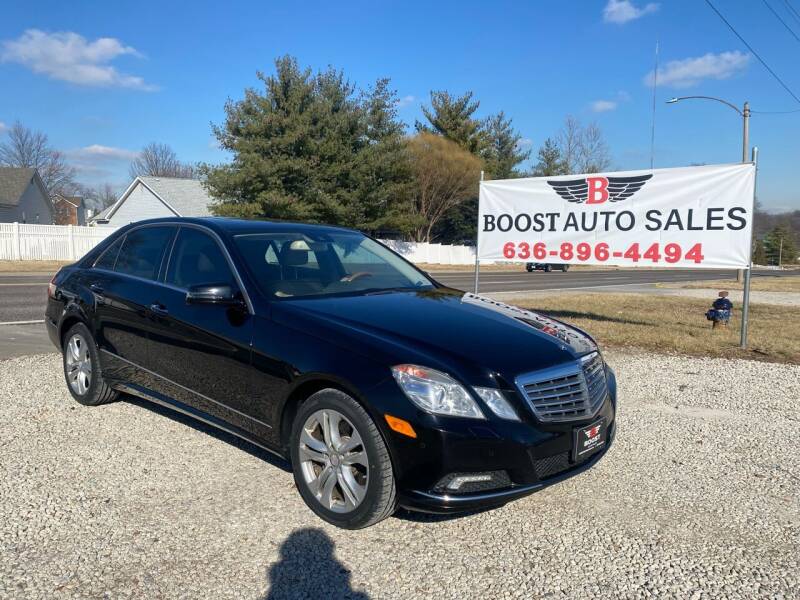 2010 Mercedes-Benz E-Class for sale at BOOST AUTO SALES in Saint Louis MO