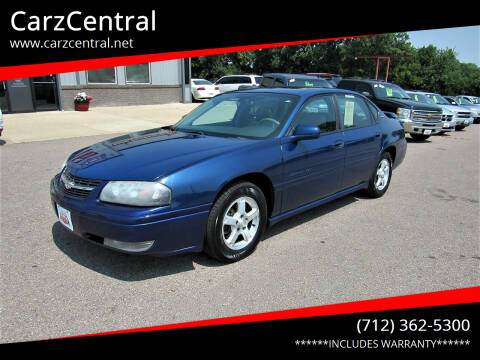 2004 Chevrolet Impala for sale at CarzCentral in Estherville IA