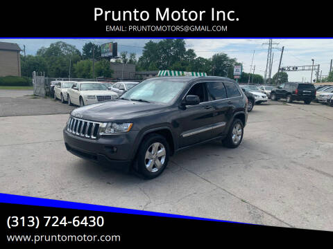 2011 Jeep Grand Cherokee for sale at Prunto Motor Inc. in Dearborn MI