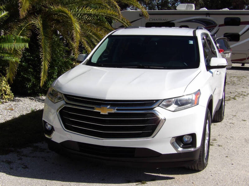 Used 2018 Chevrolet Traverse 1LT with VIN 1GNERGKW9JJ141304 for sale in Fort Myers, FL