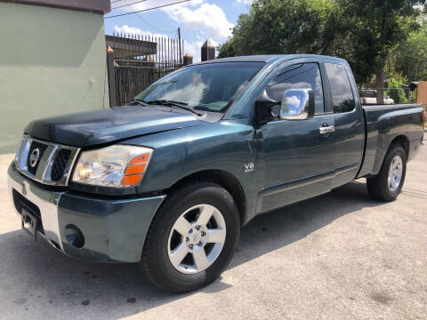 2004 Nissan Titan for sale at Carzready in San Antonio TX