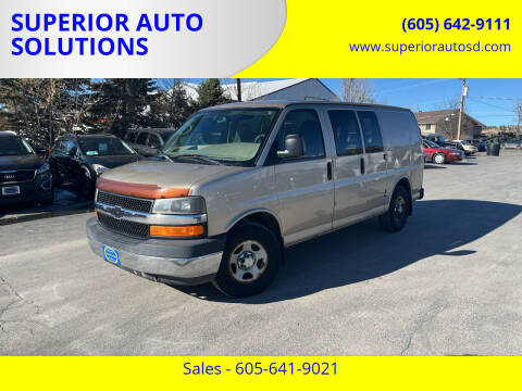 2007 chevy sales express van 1500