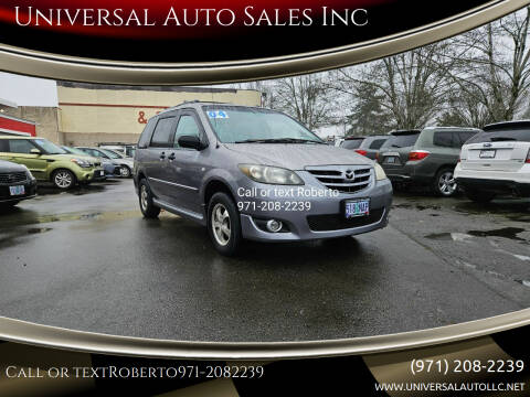 2004 Mazda MPV for sale at Universal Auto Sales Inc in Salem OR