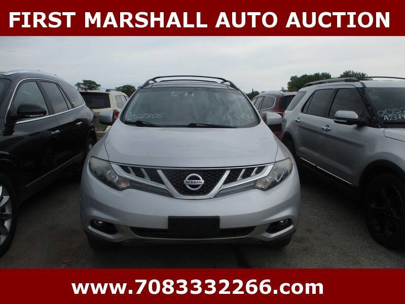 2012 Nissan Murano for sale at First Marshall Auto Auction in Harvey IL