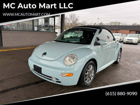 2004 Volkswagen New Beetle Convertible for sale at MC Auto Mart LLC in Hermitage TN