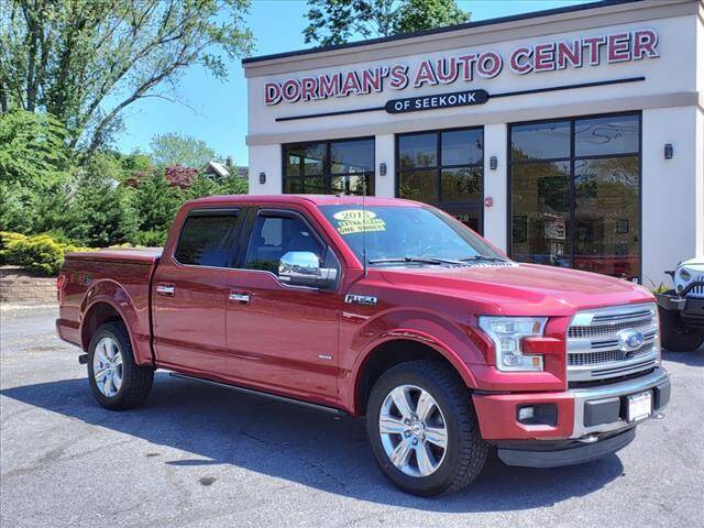 2015 Ford F-150 for sale at DORMANS AUTO CENTER OF SEEKONK in Seekonk MA
