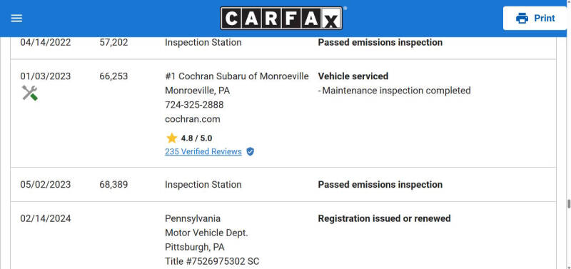 2016 Subaru Outback 2.5i Premium