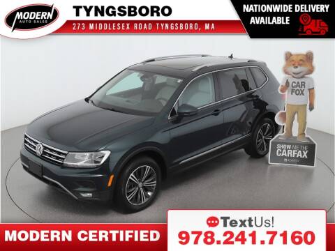 2019 Volkswagen Tiguan for sale at Modern Auto Sales in Tyngsboro MA