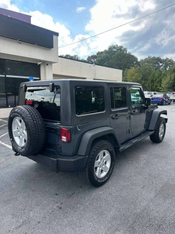 2016 Jeep Wrangler Unlimited Sport