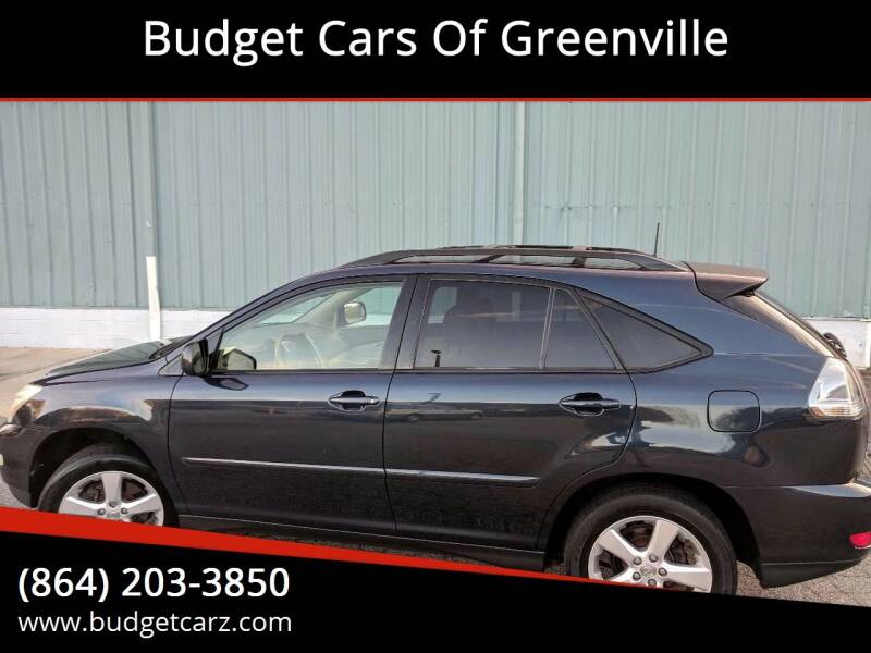 2004 Lexus RX 330 for sale at Budget Cars Of Greenville in Greenville SC