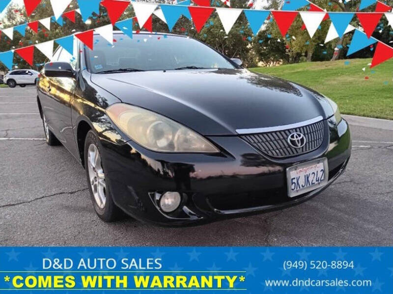 2004 Toyota Camry Solara for sale at D&D AUTO SALES in Whittier CA