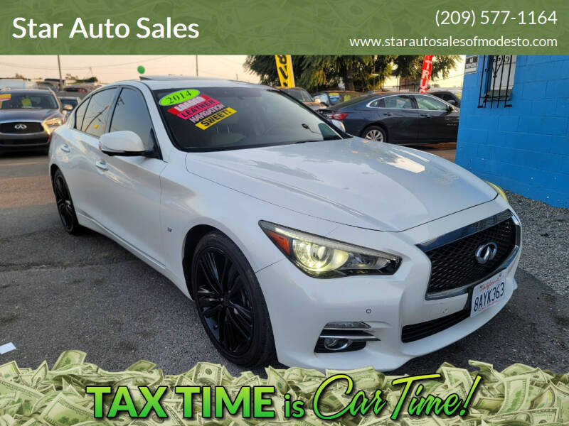 2014 Infiniti Q50 for sale at Star Auto Sales in Modesto CA