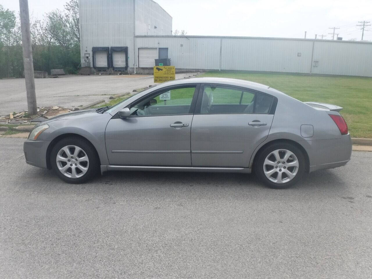 2007 nissan maxima grey