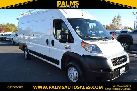 2019 RAM ProMaster for sale at Palms Auto Sales in Citrus Heights CA