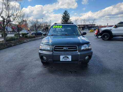 2003 Subaru Forester for sale at SUSQUEHANNA VALLEY PRE OWNED MOTORS in Lewisburg PA