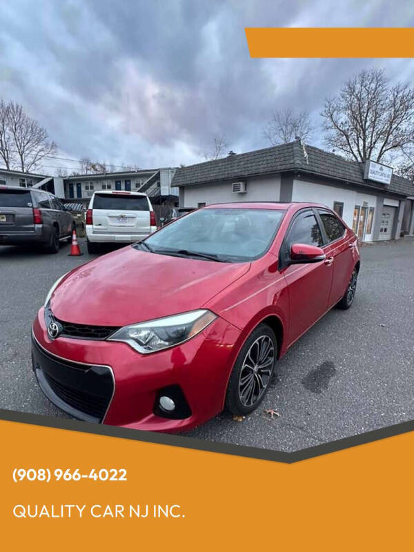 2014 Toyota Corolla S Plus