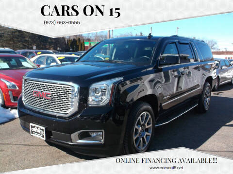 2016 GMC Yukon XL for sale at Cars On 15 in Lake Hopatcong NJ