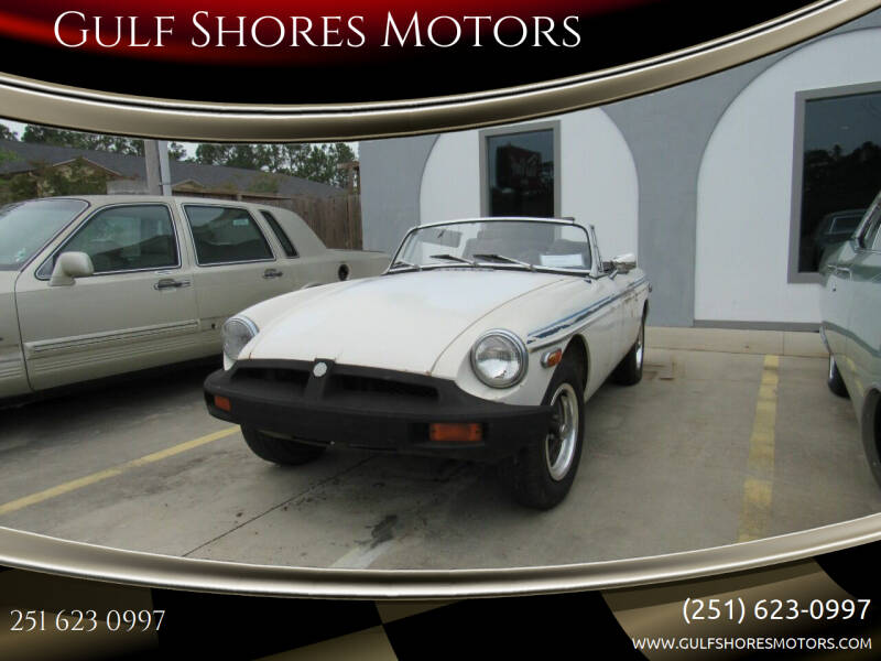1980 MG MGB for sale at Gulf Shores Motors in Gulf Shores AL