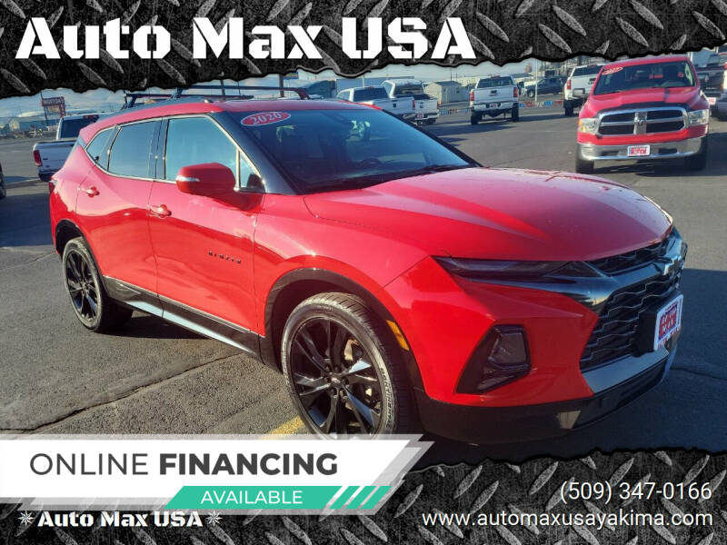 2020 Chevrolet Blazer for sale at Auto Max USA in Yakima WA