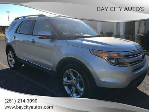 2015 Ford Explorer for sale at Bay City Auto's in Mobile AL