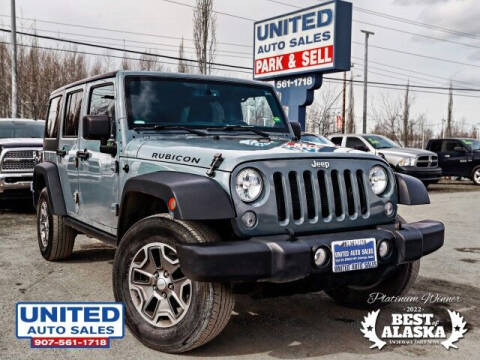 2014 Jeep Wrangler Unlimited for sale at United Auto Sales in Anchorage AK