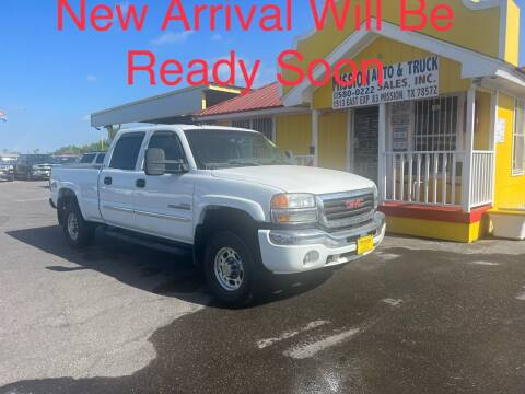 2005 GMC Sierra 2500HD for sale at Mission Auto & Truck Sales, Inc. in Mission TX