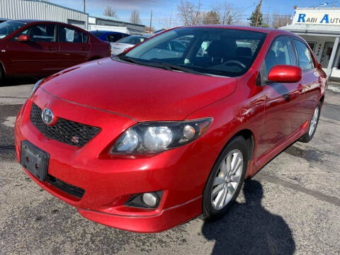 2009 Toyota Corolla for sale at RABI AUTO SALES LLC in Garden City ID