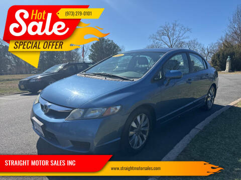 2010 Honda Civic for sale at STRAIGHT MOTOR SALES INC in Paterson NJ