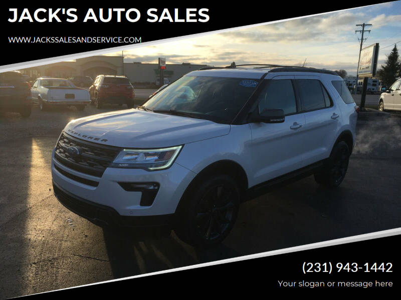 2018 Ford Explorer for sale at JACK'S AUTO SALES in Traverse City MI