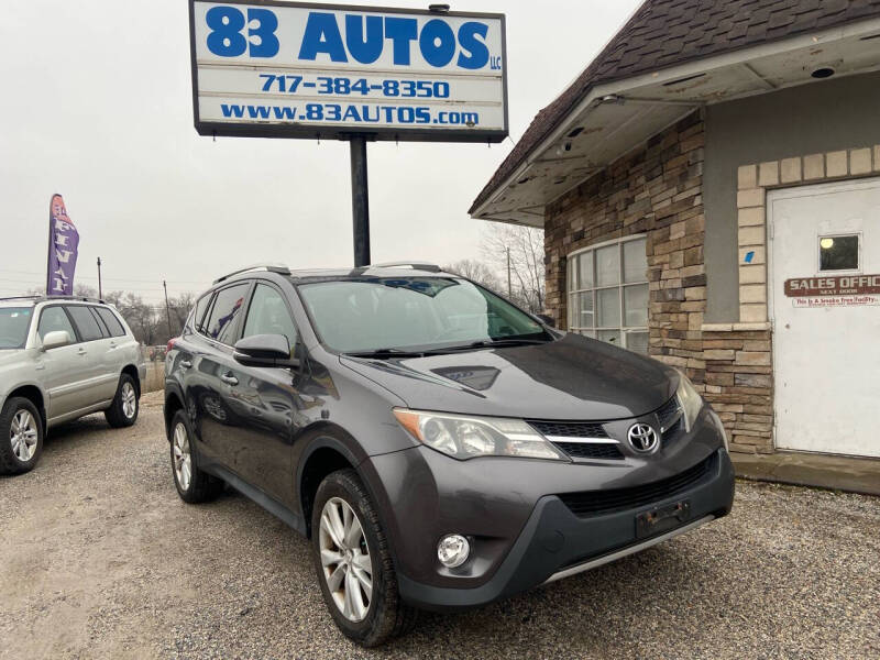 2013 Toyota RAV4 for sale at 83 Autos LLC in York PA