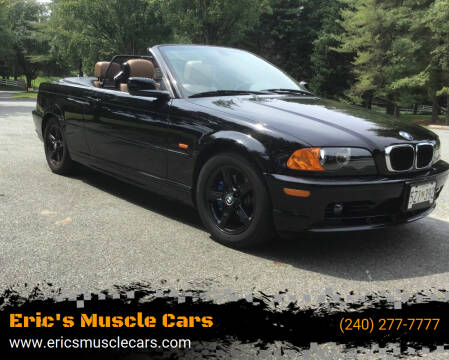 2003 BMW 3 Series for sale at Eric's Muscle Cars in Clarksburg MD