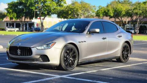 2015 Maserati Ghibli for sale at Maxicars Auto Sales in West Park FL
