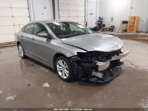 2016 Chrysler 200 for sale at Varco Motors LLC - Builders in Denison KS