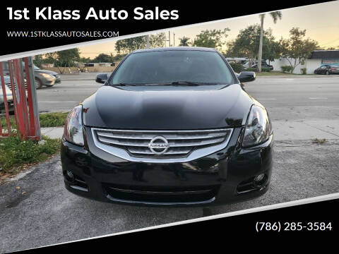 2011 Nissan Altima for sale at 1st Klass Auto Sales in Hollywood FL