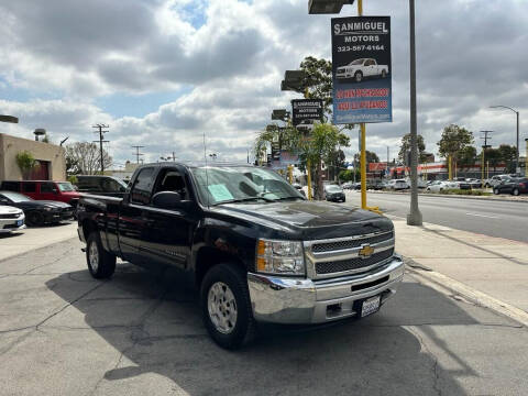 2013 Chevrolet Silverado 1500 for sale at Sanmiguel Motors in South Gate CA