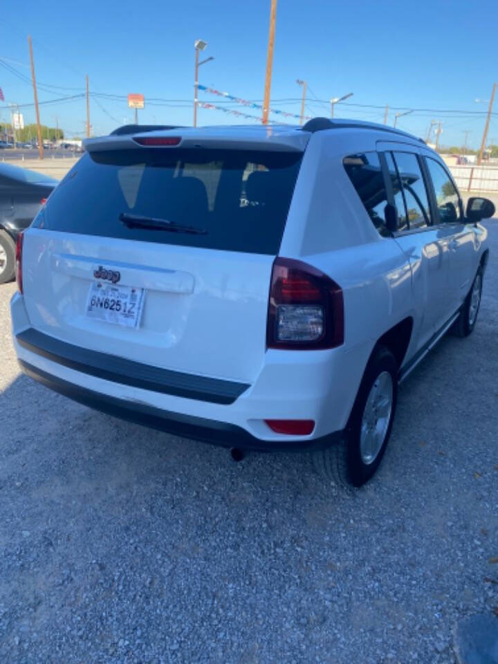 2015 Jeep Compass for sale at COOK MOTOR CO LLC in Wichita Falls, TX