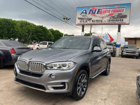 2017 BMW X5 for sale at ANF AUTO FINANCE in Houston TX
