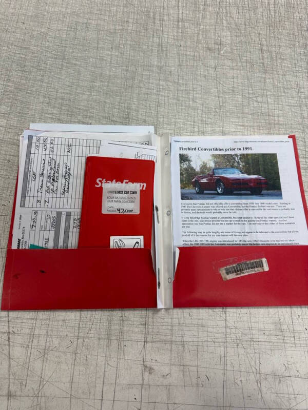 1988 Pontiac Firebird Formula