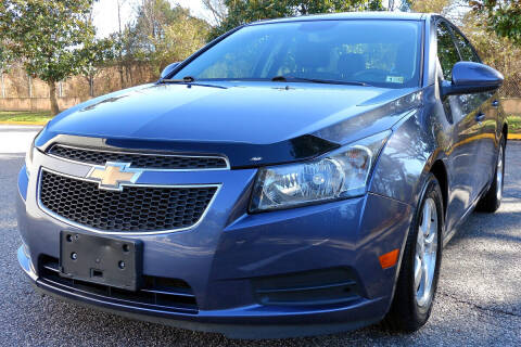 2013 Chevrolet Cruze for sale at Prime Auto Sales LLC in Virginia Beach VA