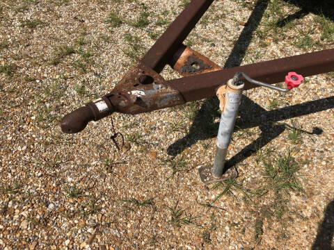 Skirted Flatbed Single Axle Trailer