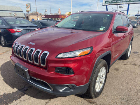 2016 Jeep Cherokee for sale at GO GREEN MOTORS in Lakewood CO