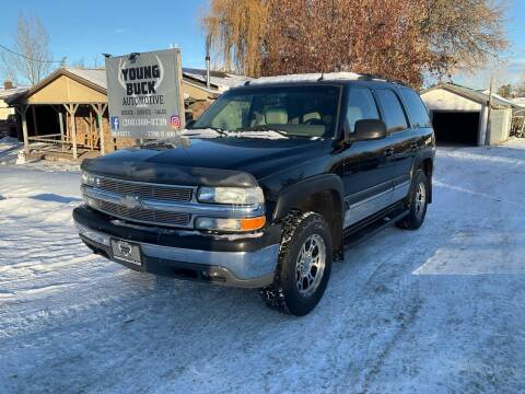 2005 Chevrolet Tahoe for sale at Young Buck Automotive in Rexburg ID